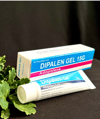1050. NHÓM A - DIPALEN GEL 15G (Adapalen 1mg;  Hộp 1 tuýp x 15g kem bôi da, Thùng 120h) Kolmar